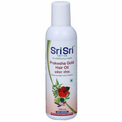 Sri Sri Tattva Prakesha Gold Hair Oil - 100 ml