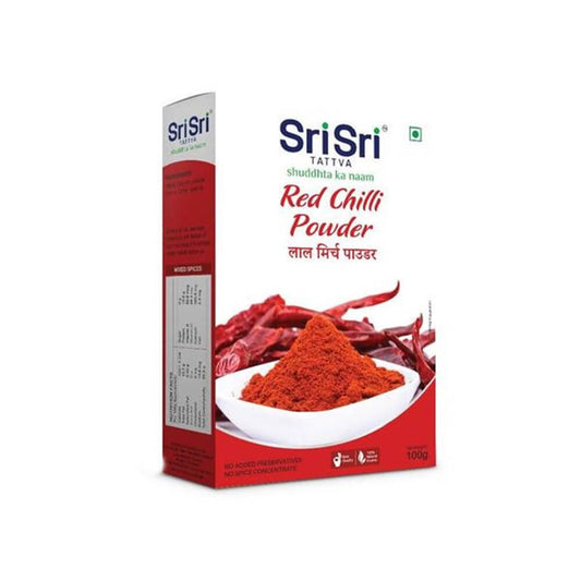 Sri Sri Tattva Red Chilli Powder - 100 gm