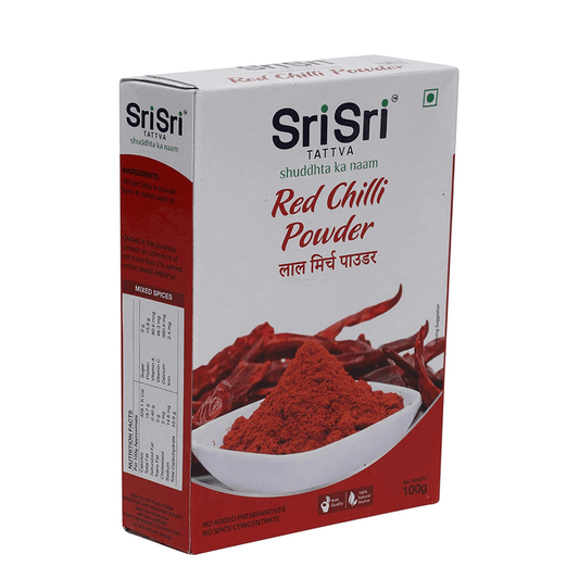 Sri Sri Tattva Red Chilli Powder - 100 gm