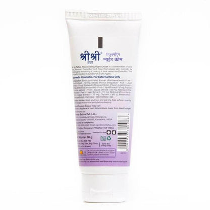Sri Sri Tattva Rejuvenating Night Cream - 60 gm