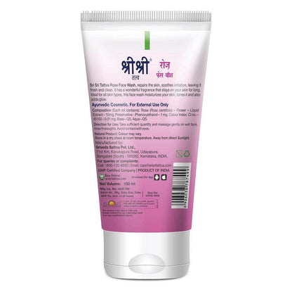 Sri Sri Tattva Rose Face Wash - 60 ml