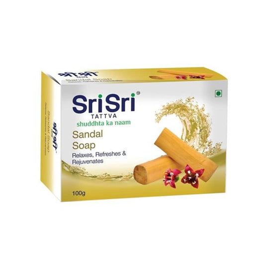 Sri Sri Tattva Sandal Soap - 100gm - Pack of 1