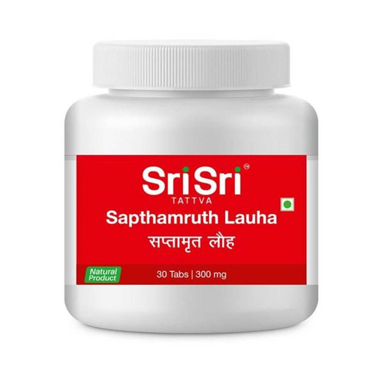 Sri Sri Tattva Sapthamruth Lauha - 30 tabs