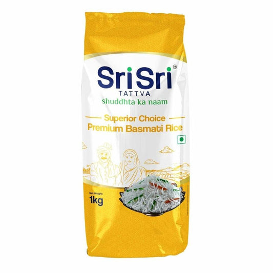 Sri Sri Tattva Superior Choice Premium Basmati Rice - 1 kg