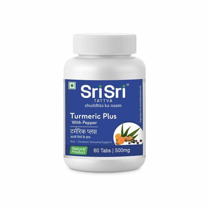 Sri Sri Tattva Turmeric Plus Tablet - 60 tabs