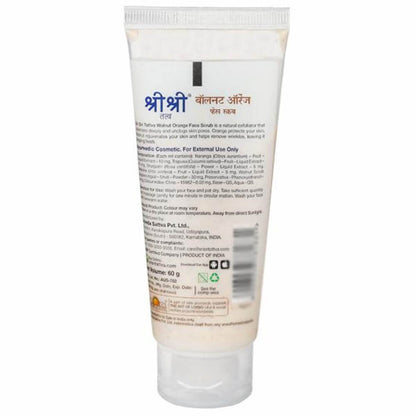 Sri Sri Tattva Walnut Orange Face Scrub - 60 ml