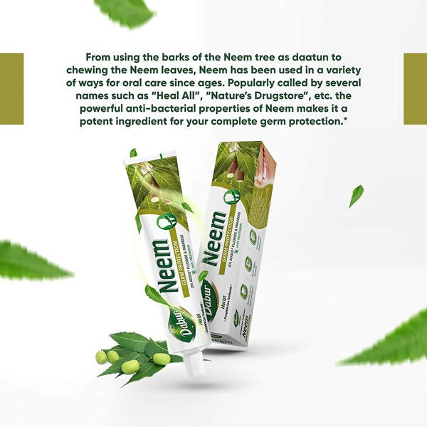 Dabur Herb'l Neem Germ Protection Complete Care Toothpaste - 200 gm