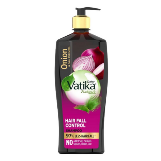 Dabur Vatika Naturals Onion & Saw Palmetto Hair Fall Control Shampoo - 640 ml