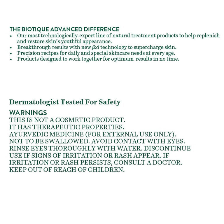 Biotique Advanced Ayurveda Bxl Cellular Whitening Cream For All Skin Types - 50 gm