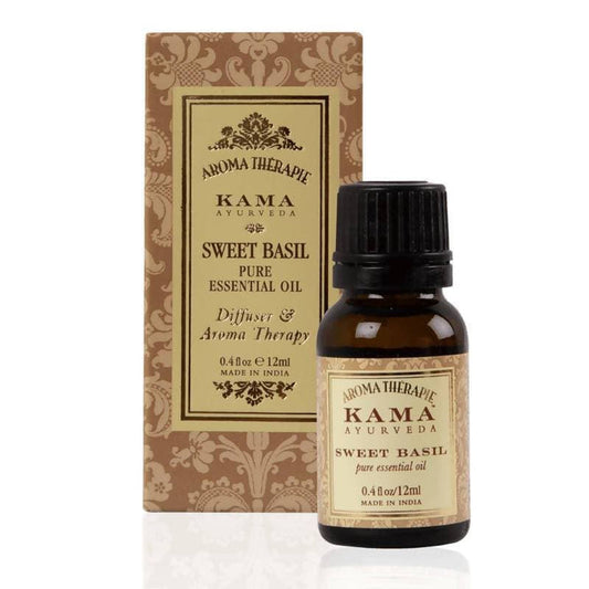 Kama Ayurveda Sweet Basil Essential Oil 12ml - 12 ml