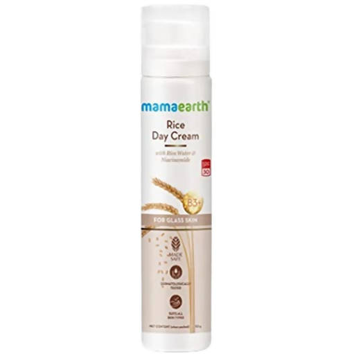 Mamaearth Rice Day Cream With Rice Water & Niacinamide - 50 gm