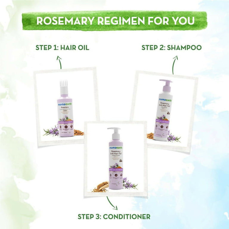 Mamaearth Rosemary Hair Care Kit - combo