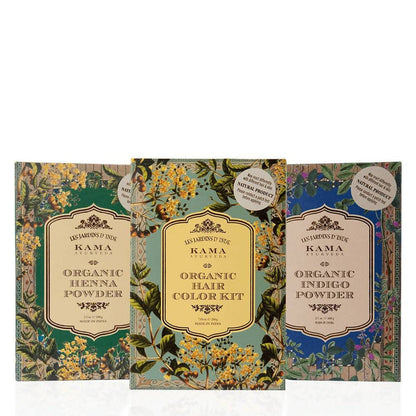 Kama Ayurveda Organic Hair Color Kit - Kit