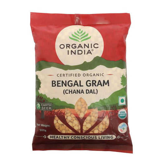 Organic India Bengal Gram (Chana dal) - 500 gm