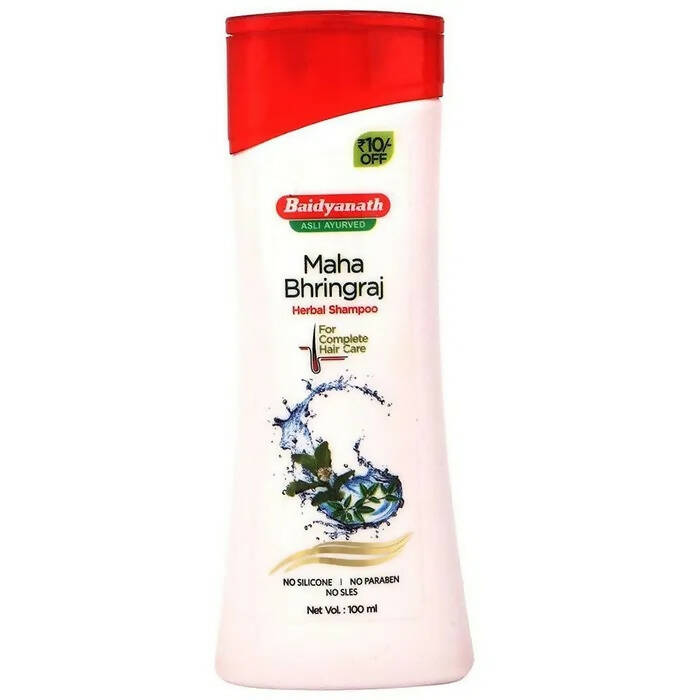 Baidyanath Jhansi Maha Bhringraj Herbal Shampoo - 100 ml
