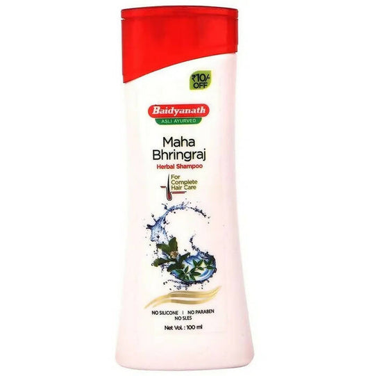 Baidyanath Jhansi Maha Bhringraj Herbal Shampoo - 100 ml