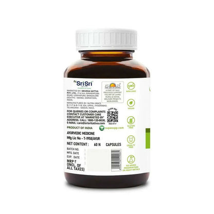 Sri Sri Tattva Supasupp Fenugreek Oil Capsules - 60 caps