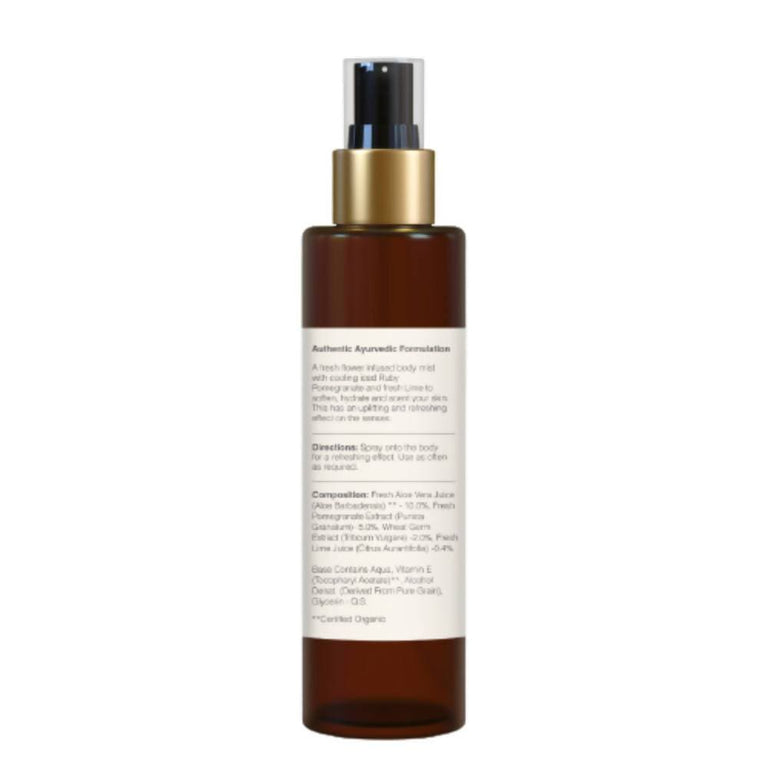 Forest Essentials Body Mist Iced Pomegranate & Kerala Lime - 50 ml