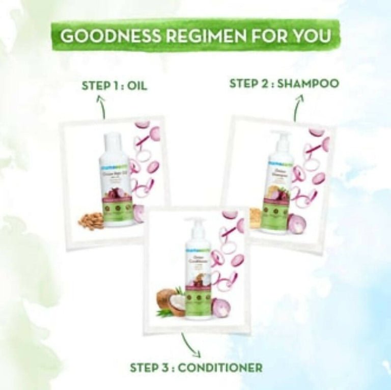 Mamaearth Onion Shampoo with Onion & Plant Keratin For Hair Fall Control - 100 ml