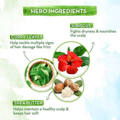 Mamaearth Hibiscus Damage Repair Conditioner With Hibiscus & Curry Leaves - 250 ml