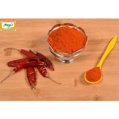 Amoga's Pickles Factory Guntur Red Chilli Powder - 250 gm
