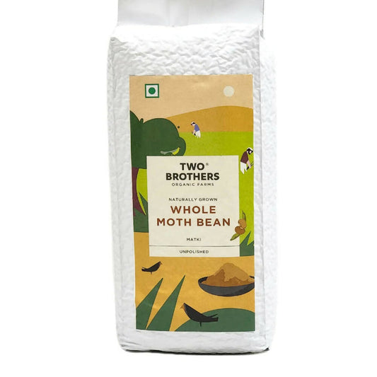 Two Brothers Organic Farms Matki Moth Bean - 500 gm