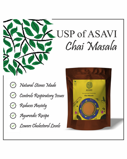 Asavi Stonemade Chai Masala - 250 gm
