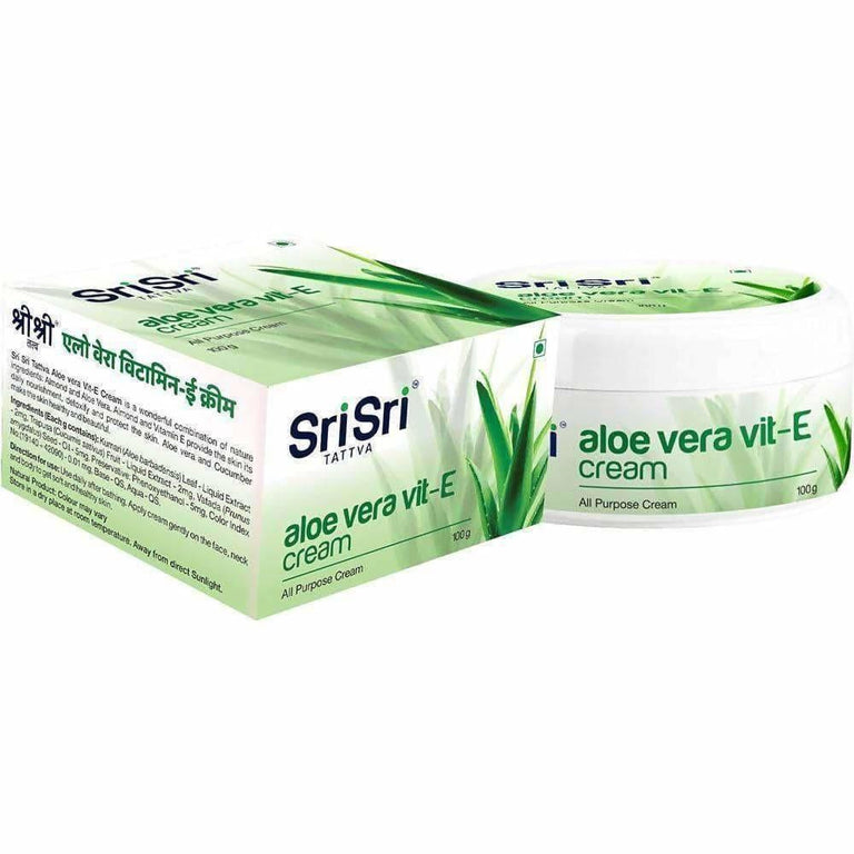 Sri Sri Tattva Aloe Vera & Vit E Cream - 100 gm
