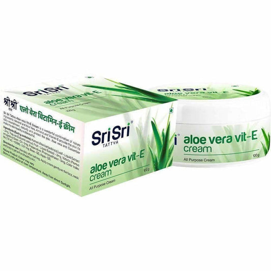 Sri Sri Tattva Aloe Vera & Vit E Cream - 100 gm