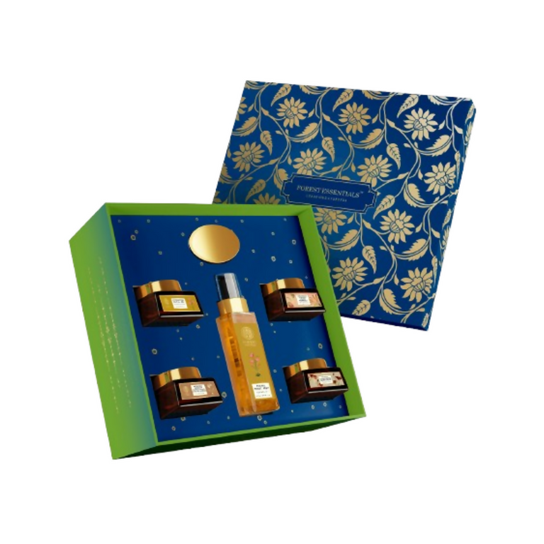 Forest Essentials Brilliance Facial Bestsellers Gift Box - Gift Box
