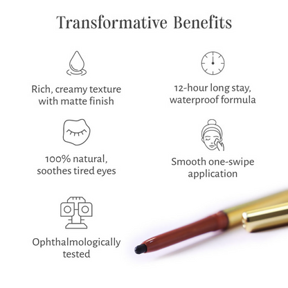 Shankara by Sri Sri Tattva Illuminate Kohl Kajal - Matte Black - 0.03 gm
