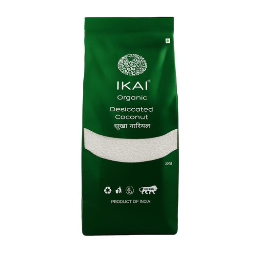 IKAI Natural Desiccated Coconut - 250 gm