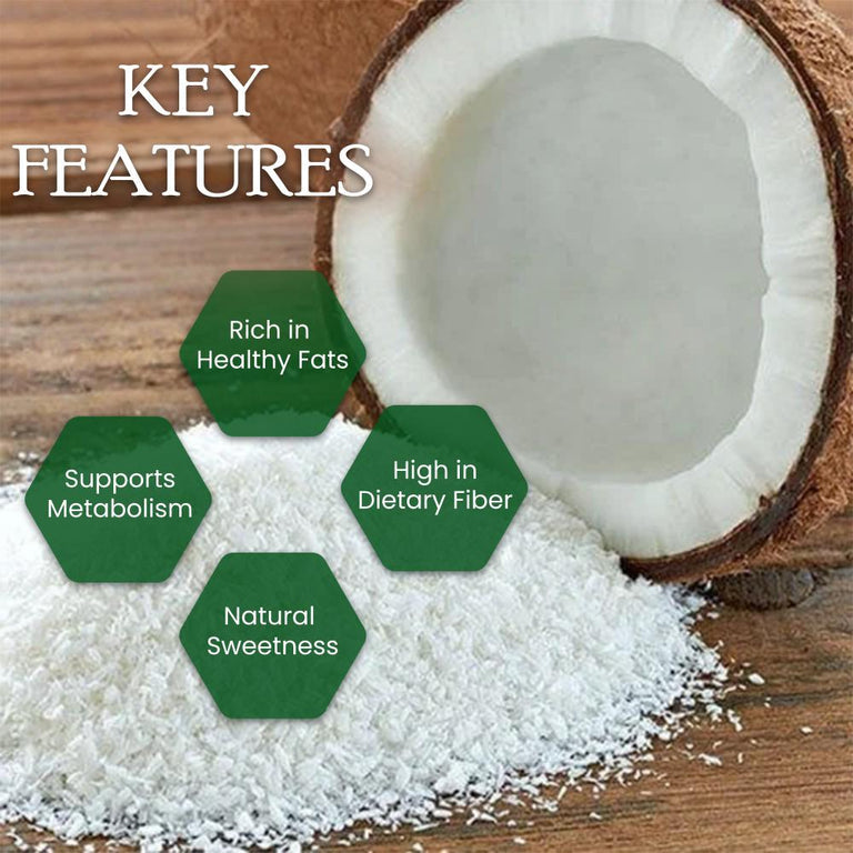 IKAI Natural Desiccated Coconut - 250 gm