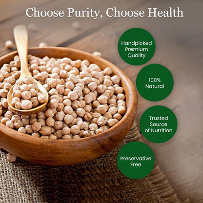 IKAI Organic Kabuli Chana (White Chickpea) - 500 gm