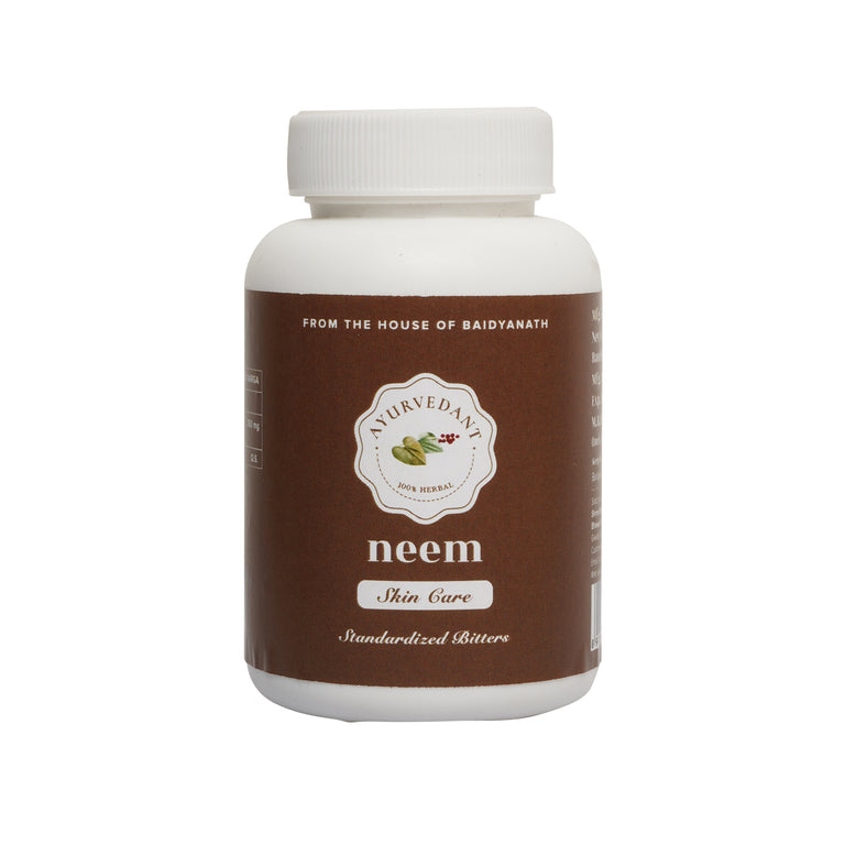 Baidyanath Jhansi Ayurvedant Neem Tablets - 60 tabs