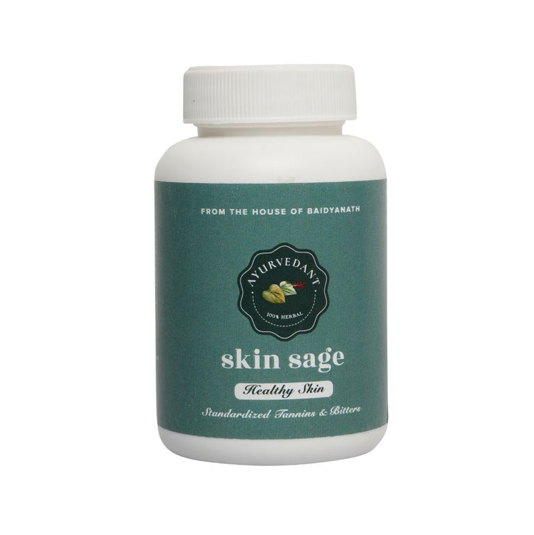 Baidyanath Jhansi Ayurvedant Skin Sage Capsules - 60 caps