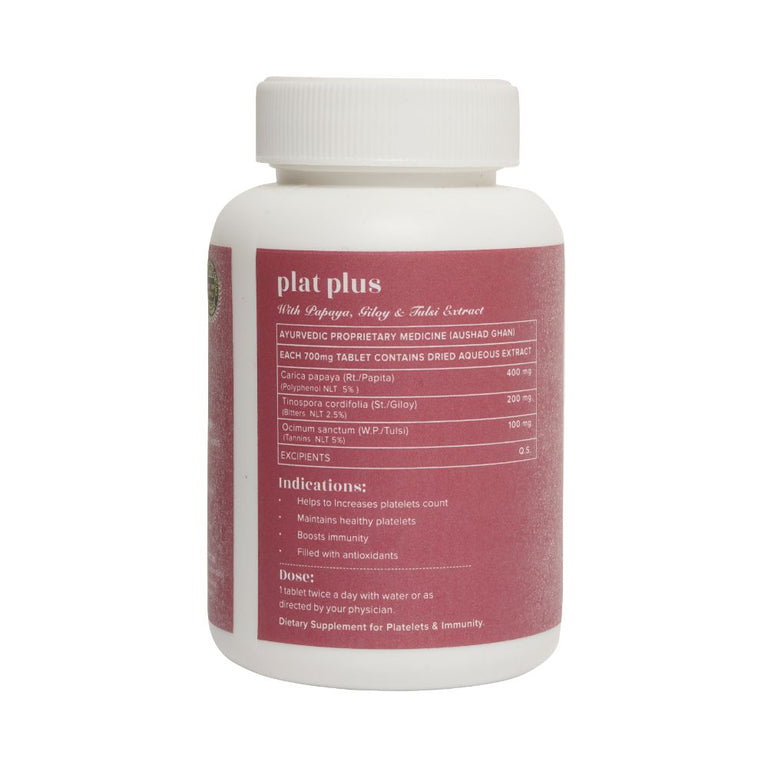 Baidyanath Jhansi Ayurvedant Plat Plus Tablets - 30 tabs