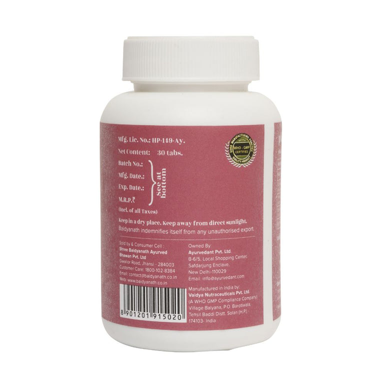 Baidyanath Jhansi Ayurvedant Plat Plus Tablets - 30 tabs