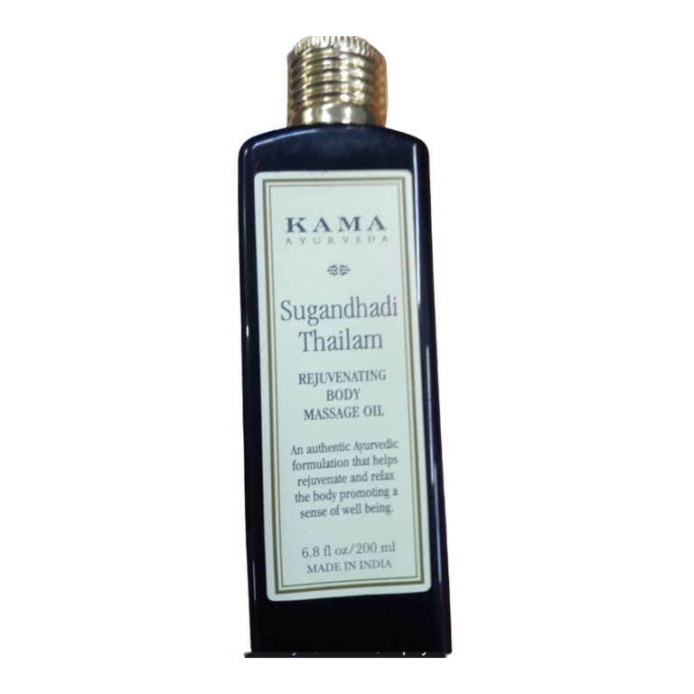 Kama Ayurveda Sugandhadi Rejuvenating Body Treatment Oil - 100 ml