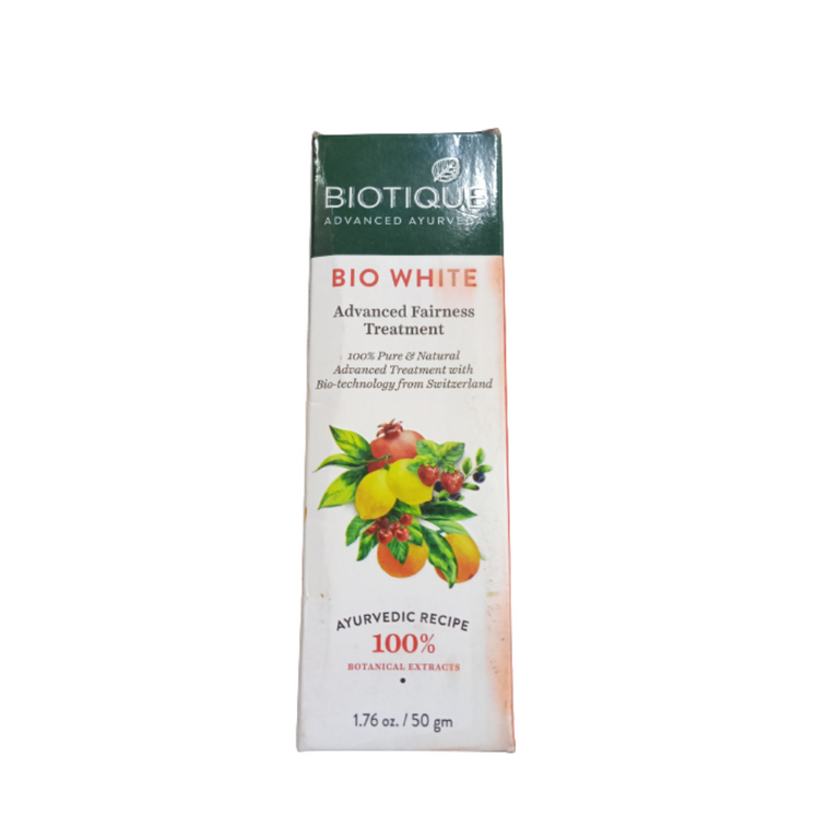 Biotique Bio White Advanced Fairness Treatment - 50 gm