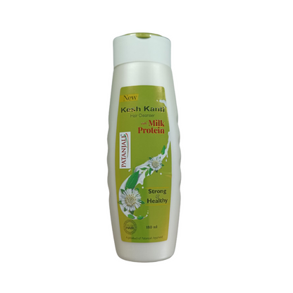 Patanjali Kesh Kanti Milk Protein Hair Cleanser - 180 ml