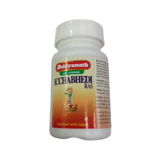 Baidyanath Jhansi Ichhabhedi Ras (Jaypal Yukta) - 40 tabs