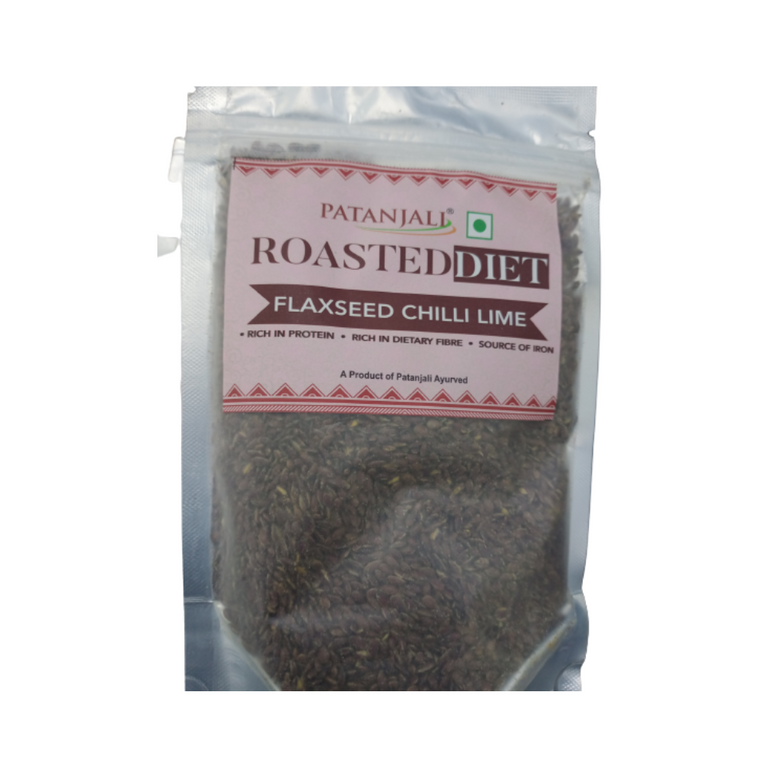 Patanjali Roasted Diet Flaxseed Chill Lime - 150 gm