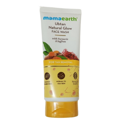 Mamaearth Ubtan Face Wash For Tan Removal - 50 ml - Pack of 1
