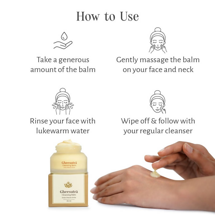 Shankara by Sri Sri Tattva Gheesutra Cleansing Balm - 45 ml