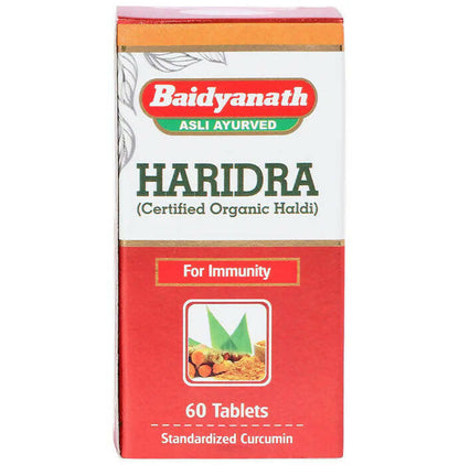 Baidyanath Jhansi Haridra Tablets - 60 tabs