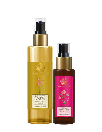 Forest Essentials Cleanser & Toner Duo Combo - combo