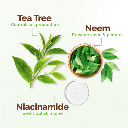 Mamaearth Tea Tree Oil Control Face Wash - 150 ml