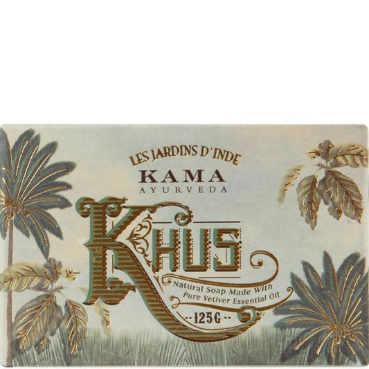 Kama Ayurveda Natural Khus Soap 125gm - 125 gm