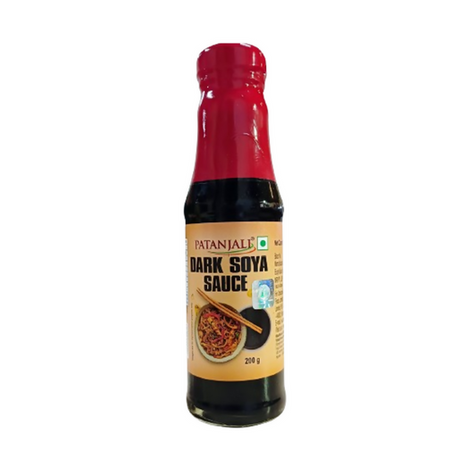 Patanjali Dark Soya Sauce - 200 gm - Pack of 2